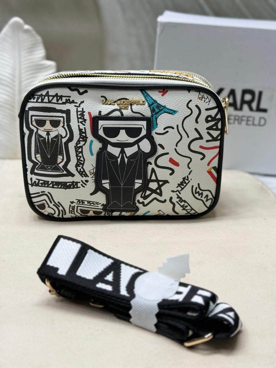 CROSSBODY KL ESTAMPADO