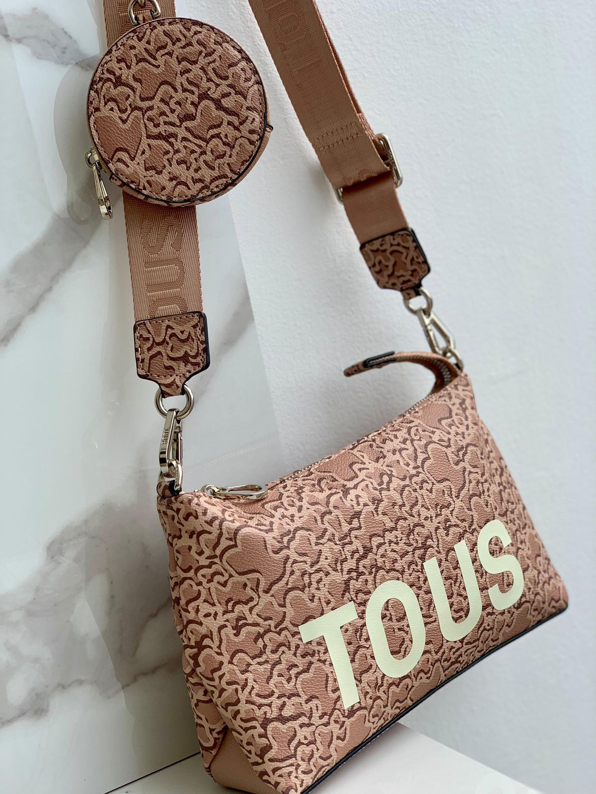 BANDOLERA TS FLAT TAUPE